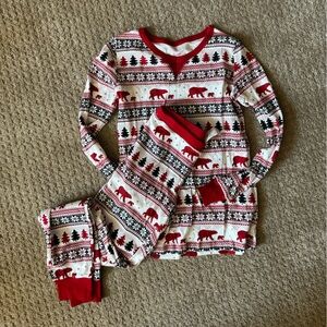 Wondershop Cheibear Festive Red and White Pajama